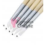 Pensula din silicon pentru modelaj cu Gel UV sau Acril SM1, art PU01